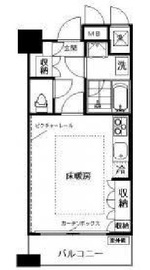 ラ・トゥール新宿 1311 間取り図