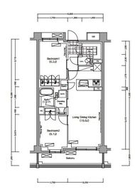 プレジリア代々木大山町 E203 間取り図