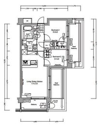 プレジリア代々木大山町 E405 間取り図