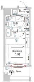 DIPS神楽坂 206 間取り図