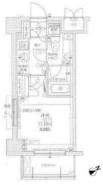 パークプリエ神楽坂 6階 間取り図