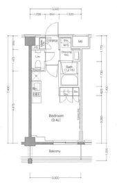 ザ・パークハビオ三軒茶屋テラス 107 間取り図