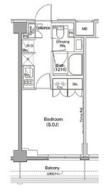 ザ・パークハビオ三軒茶屋テラス 410 間取り図