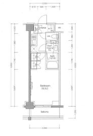 ザ・パークハビオ三軒茶屋テラス 204 間取り図