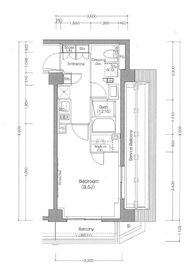 ザ・パークハビオ三軒茶屋テラス 414 間取り図