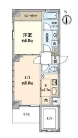 白金HOUSE 1階 間取り図