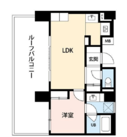 アルビン六本木レジデンス 5階 間取り図