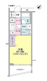 クオリア御茶ノ水 8階 間取り図