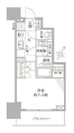 ザ・パークワンズ品川戸越 9階 間取り図