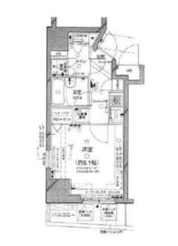 エフローレ日本橋浜町 2階 間取り図