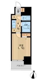 ザ・パーククロス錦糸町レジデンス 1102 間取り図