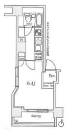 グランスイートTOKYOマークス 2階 間取り図