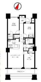 上池袋タワーレジデンス 11階 間取り図