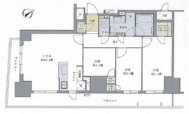 BLESS蔵前 807 間取り図