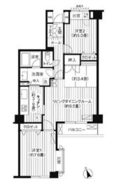 代々木カサグランデ 504 間取り図