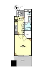 セントラルレジデンス シティタワー池袋 2階 間取り図