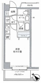 プライムアーバン豊洲 105 間取り図