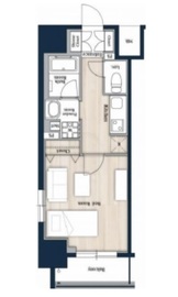 Nステージ秋葉原 1202 間取り図