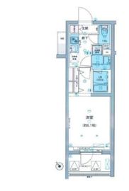 ジェノヴィア三軒茶屋グリーンヴェール 304 間取り図