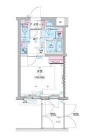 ジェノヴィア三軒茶屋グリーンヴェール 109 間取り図