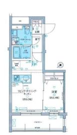 ジェノヴィア三軒茶屋グリーンヴェール 313 間取り図