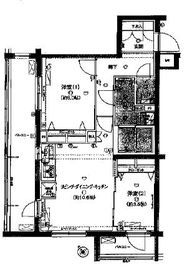 ジェノヴィア三軒茶屋グリーンヴェール 401 間取り図