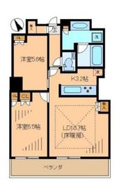 ザ・パークハウス西新宿タワー60 5階 間取り図