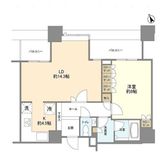 白金タワー 21階 間取り図