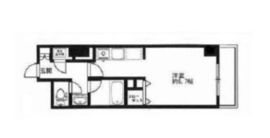 HF駒沢公園レジデンスタワー 801 間取り図