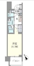 ブリリア品川戸越耀邸 4階 間取り図