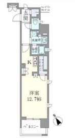 ブリリア品川戸越耀邸 2階 間取り図