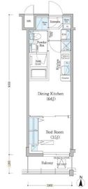 アーバネックス深川住吉 802 間取り図