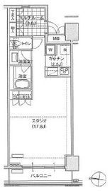 ブリリアイスト東雲キャナルコート 411 間取り図