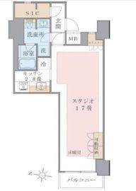 ブリリアイスト東雲キャナルコート 509 間取り図