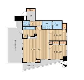 HF学芸大学レジデンス2 401 間取り図