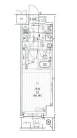 レガリス門前仲町パークサイド 2階 間取り図