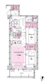 ブランズ渋谷常盤松 3階 間取り図