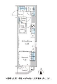 パークアクシス錦糸町ヴェール 201 間取り図