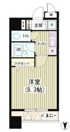 アクアコート 903 間取り図