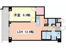 エスティメゾン代沢 101 間取り図