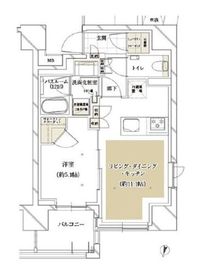 アトラス市ヶ谷 8階 間取り図