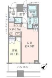 ブリリアタワーズ目黒 7階 間取り図