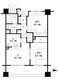 DOMカメイド 403 間取り図