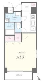 ブルーアース品川 402 間取り図