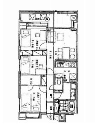 グランカーサ両国壱番館 302 間取り図