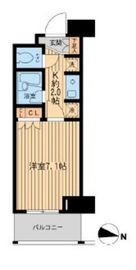 エコロジー東陽町 502 間取り図