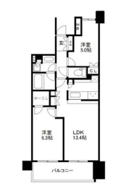 パークホームズ目白ザフォレスト 4階 間取り図