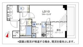 パークハウス高田馬場公園アーバンス 3階 間取り図