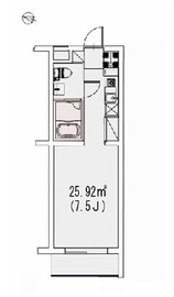 プロスパー上目黒 403 間取り図