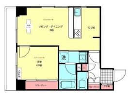 グリーンパーク日本橋浜町 11階 間取り図